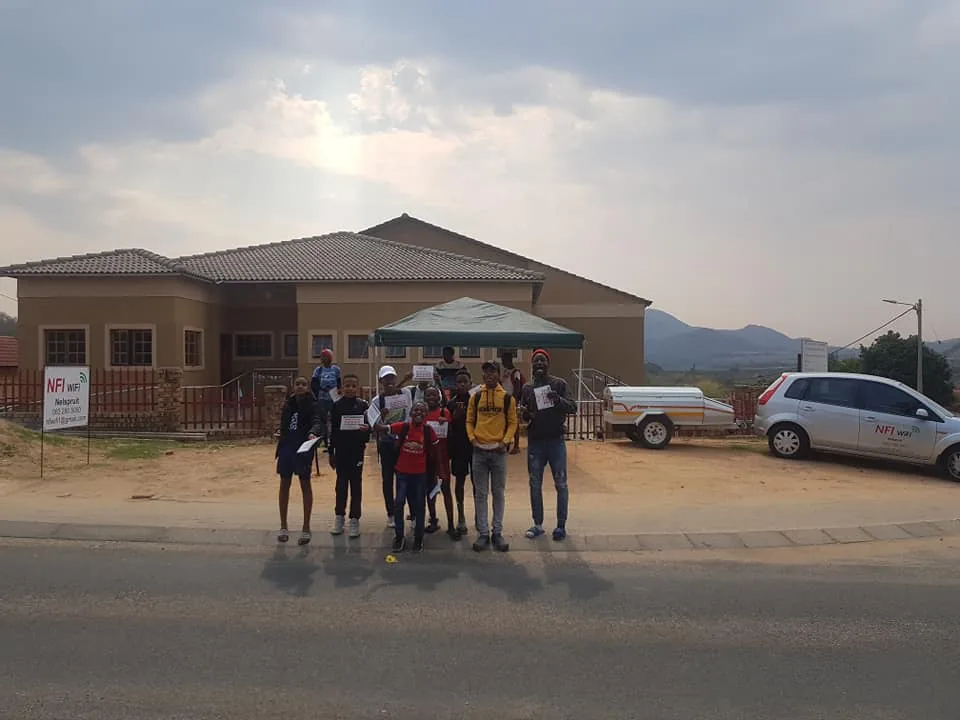 An early NFI WiFi community day